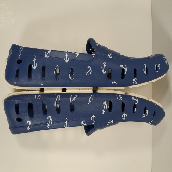 Floafers Country Club Driver Men's Nautical Water  Blue Slip-On Shoes S-11 - Picture 4 of 8